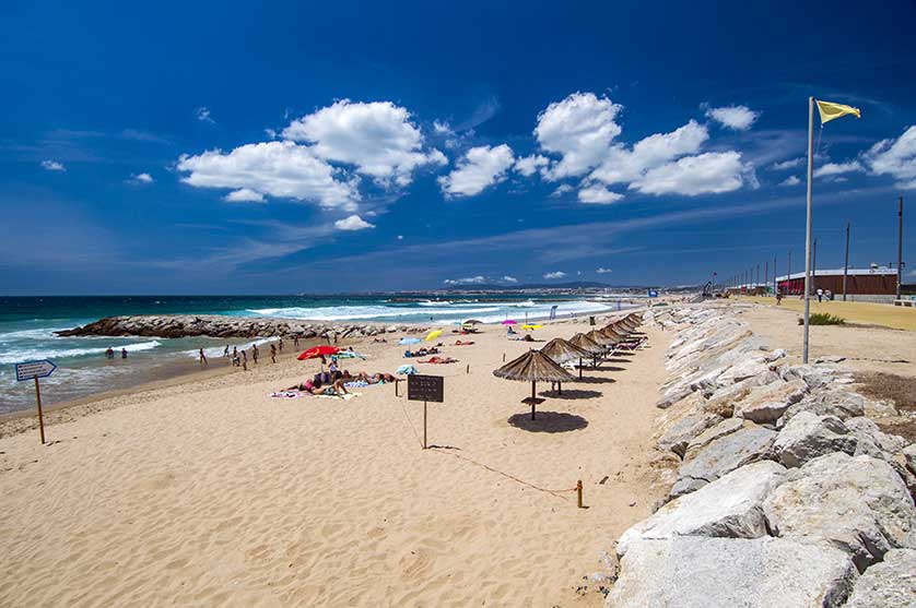 Costa da Caparica, Portugal.