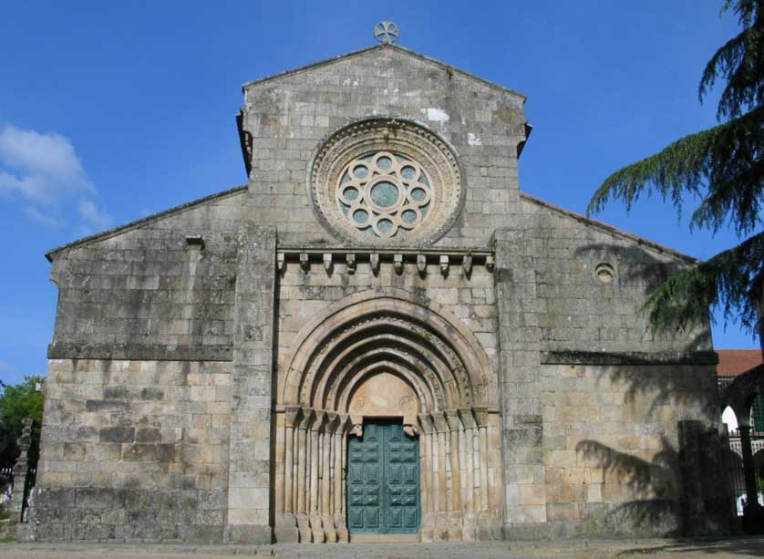 El Monasterio Paço de Sousa, Portugal.
